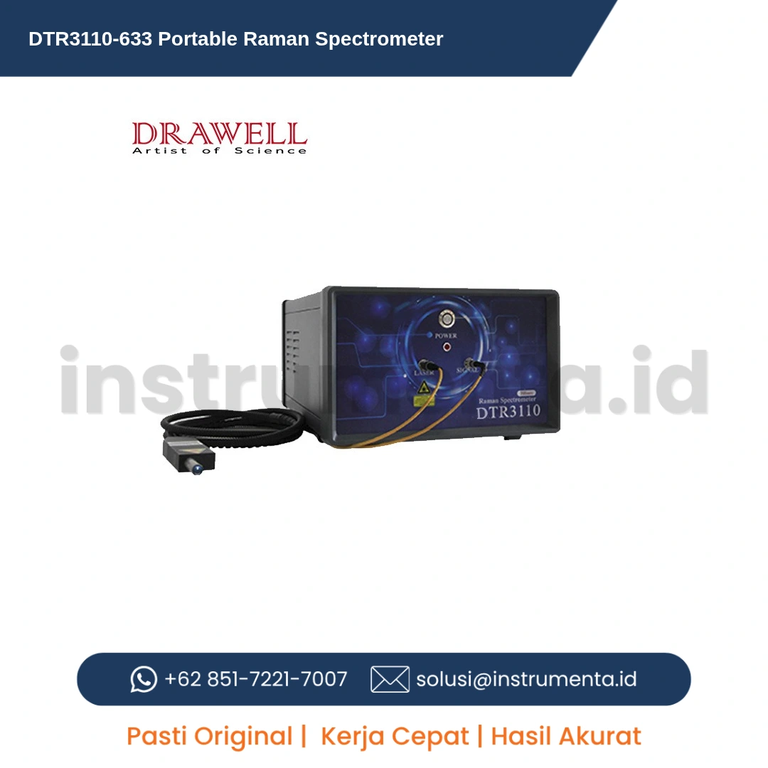 Distributor Resmi DTR3110-633 Portable Raman Spectrometer Ready Stock Indonesia
